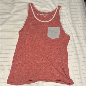 Mossimo Supply Co. Red Tank Top